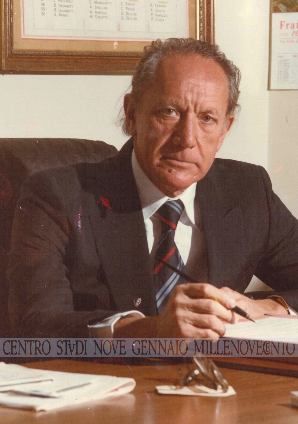 Renzo Nostini nel 1998